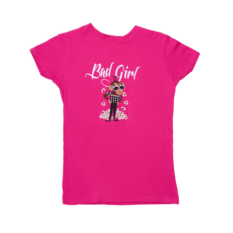 Pink Bad Girl T-Shirt (Youth)