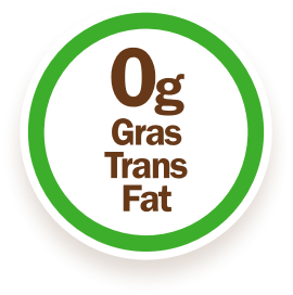 0g Trans Fat icon